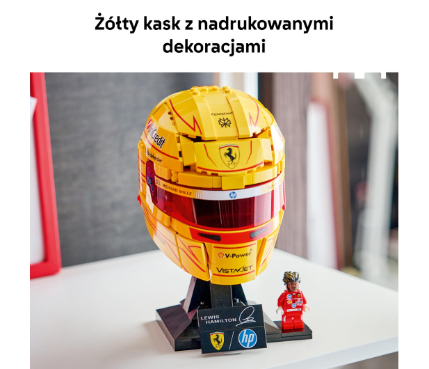 LEGO EDITIONS 43022 Kask Lewis Hamilton Scuderia Ferrari HP - 1517903 - zdjęcie 6